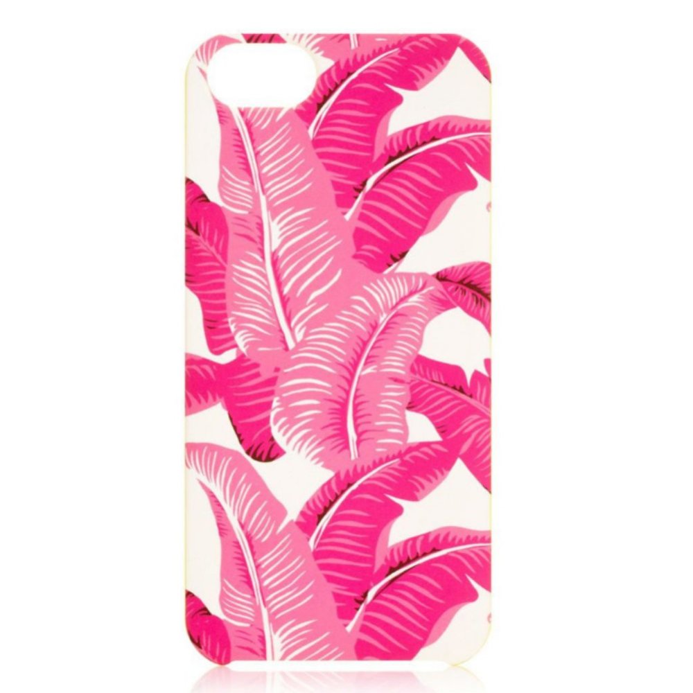 Juicy Couture Pink Palm Leaf iPhone 5/5S/5SE Case